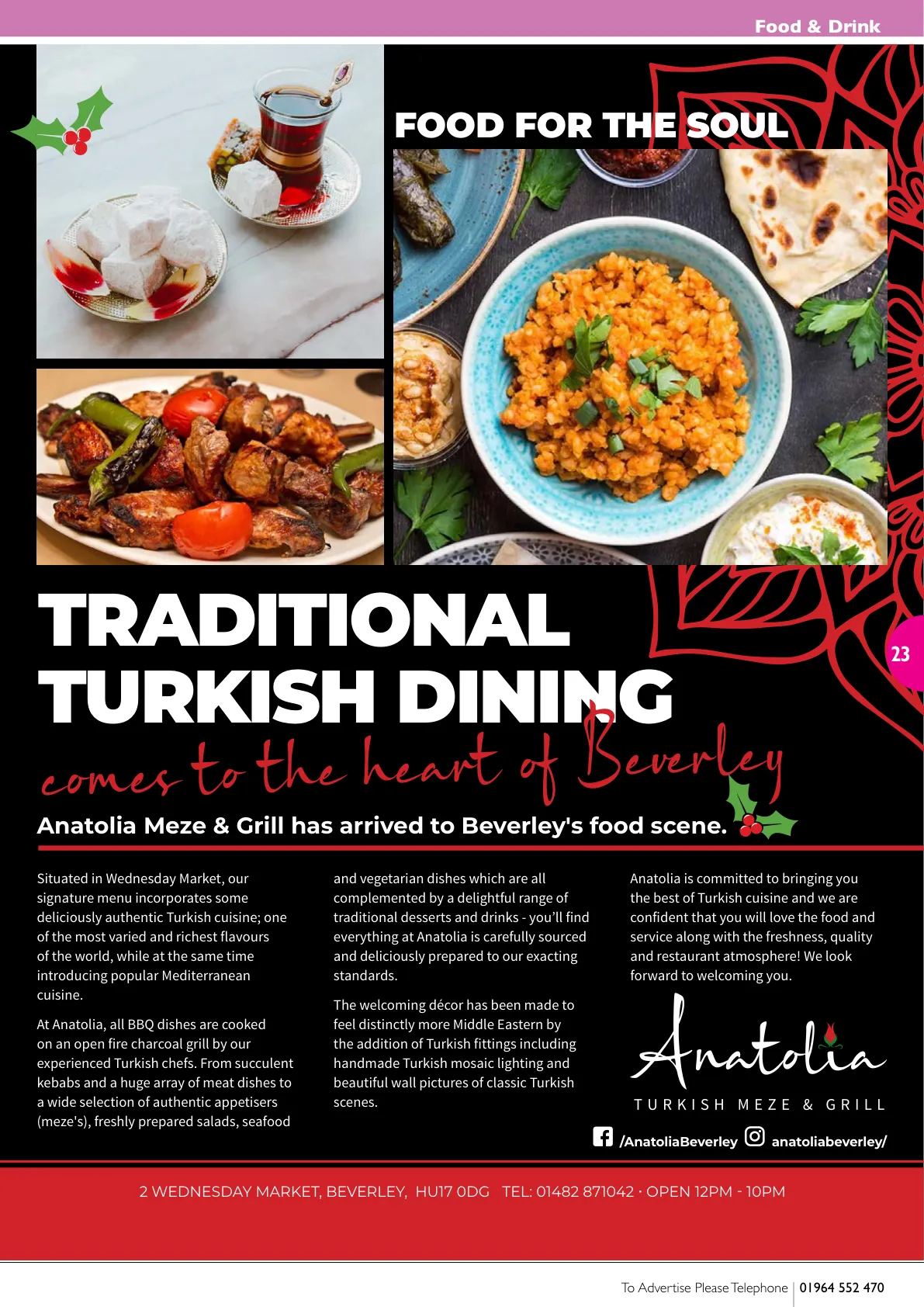 Beverley Magazine — December 2021 — Page 23 of 44