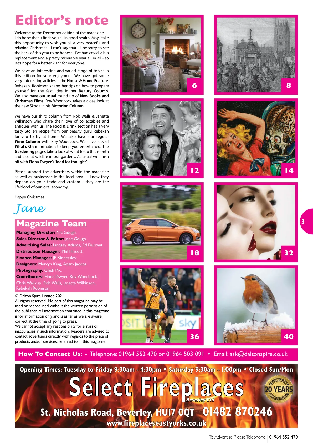 Beverley Magazine — December 2021 — Page 3 of 44