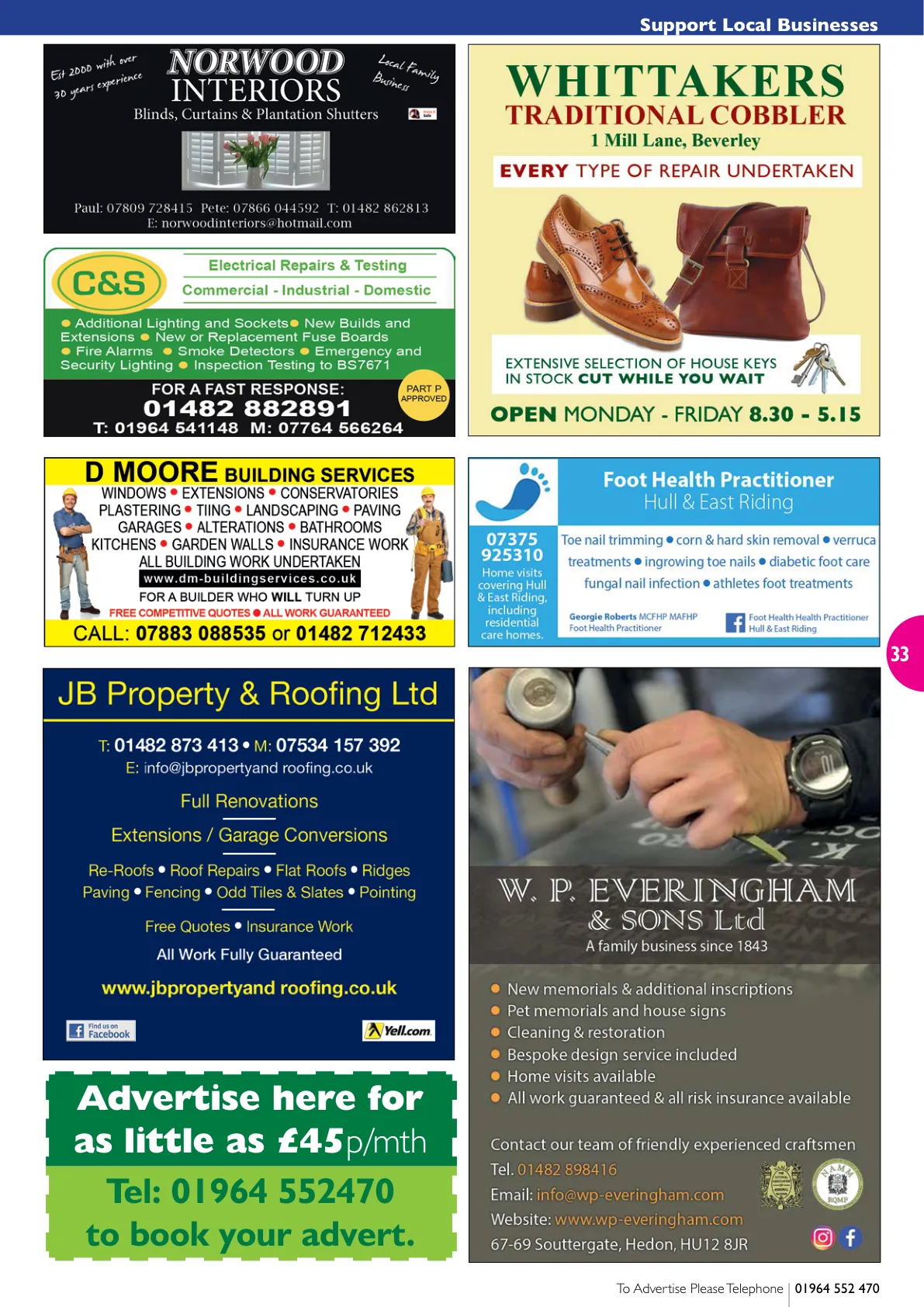 Beverley Magazine — December 2021 — Page 33 of 44