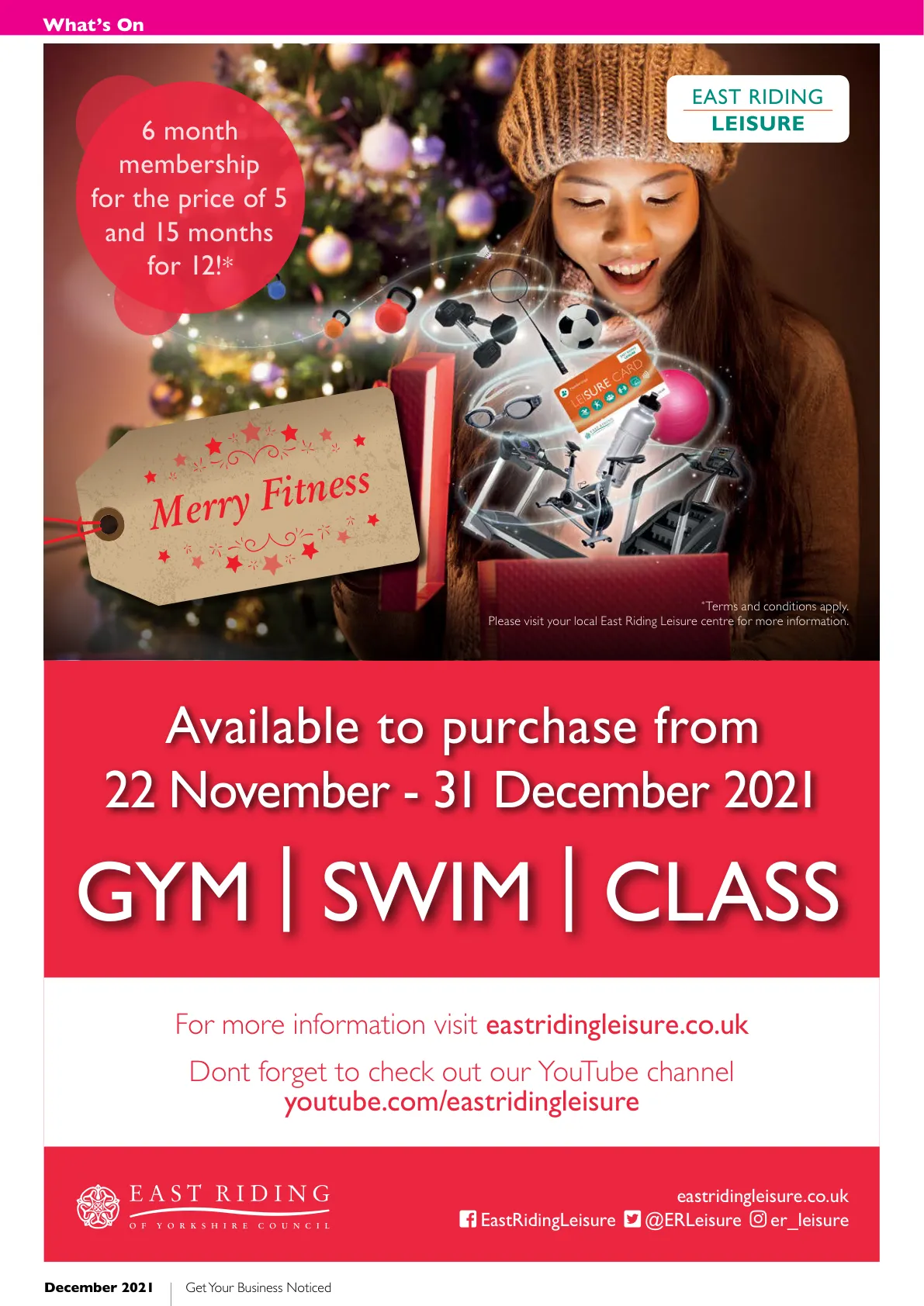 Beverley Magazine — December 2021 — Page 34 of 44