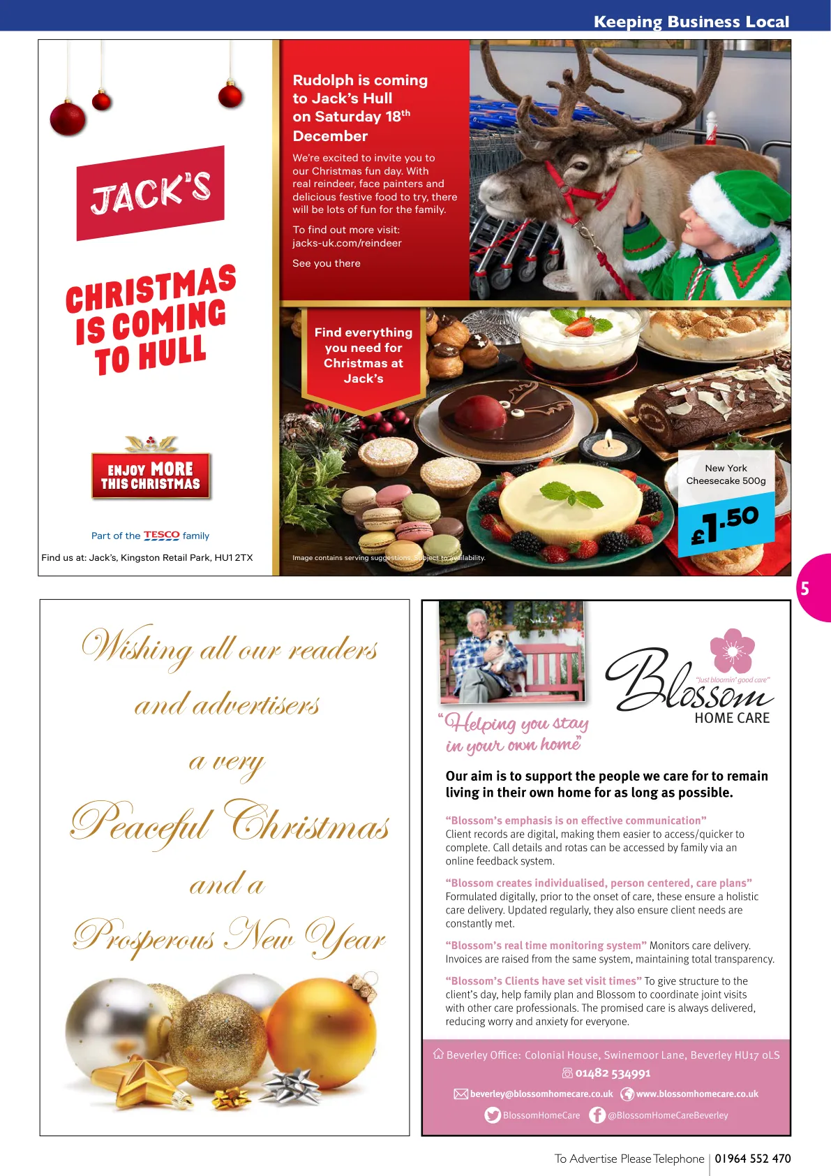 Beverley Magazine — December 2021 — Page 5 of 44