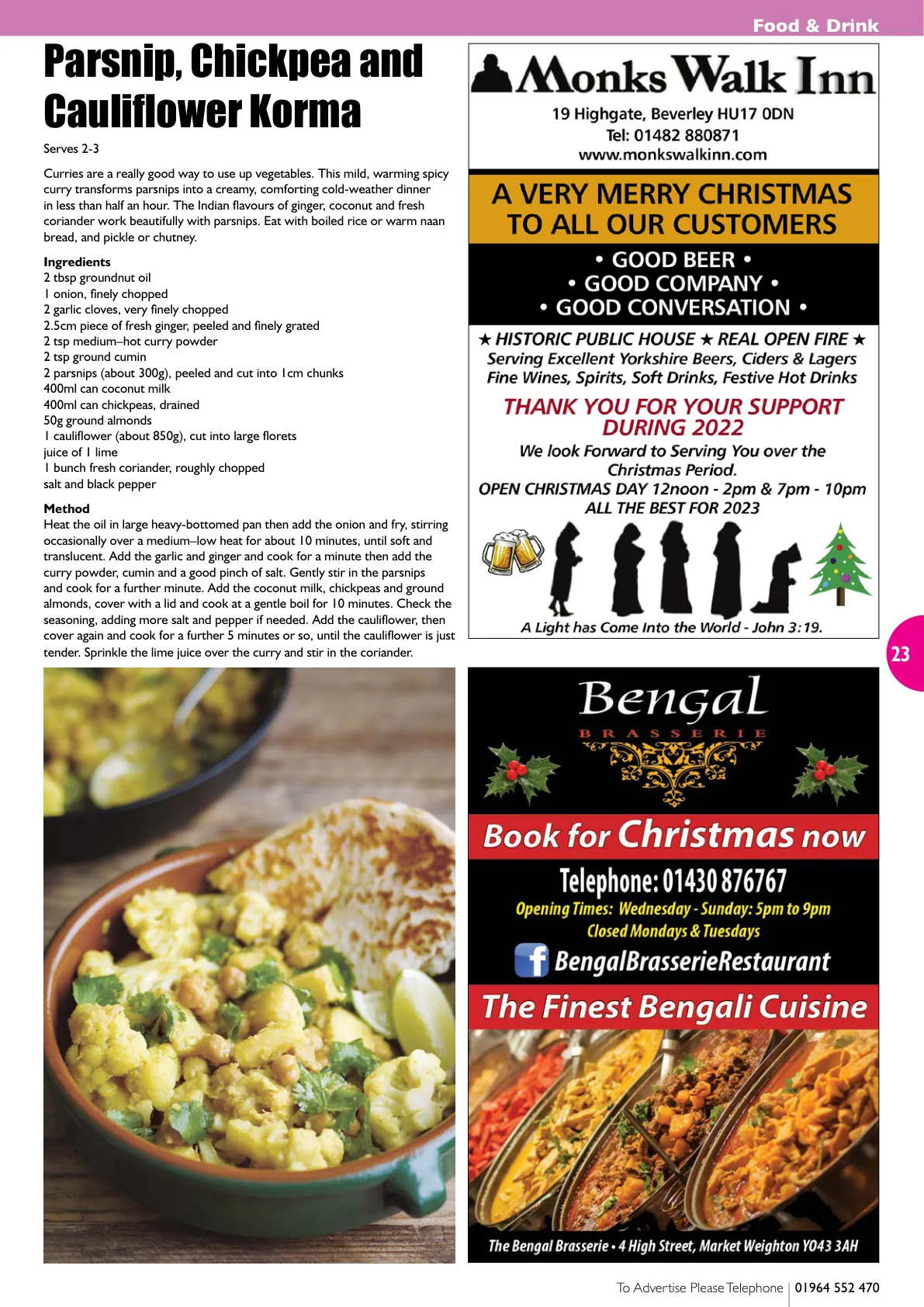 Beverley Magazine — December 2022 — Page 23 of 36