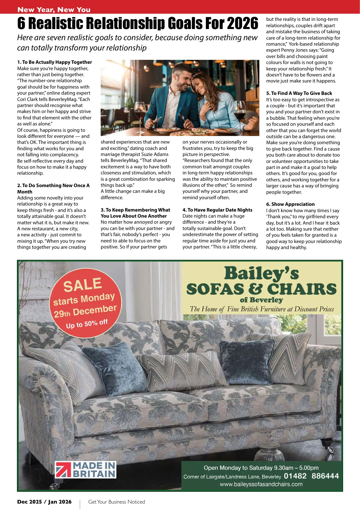 Beverley Magazine — December 2025 — Page 12 of 36