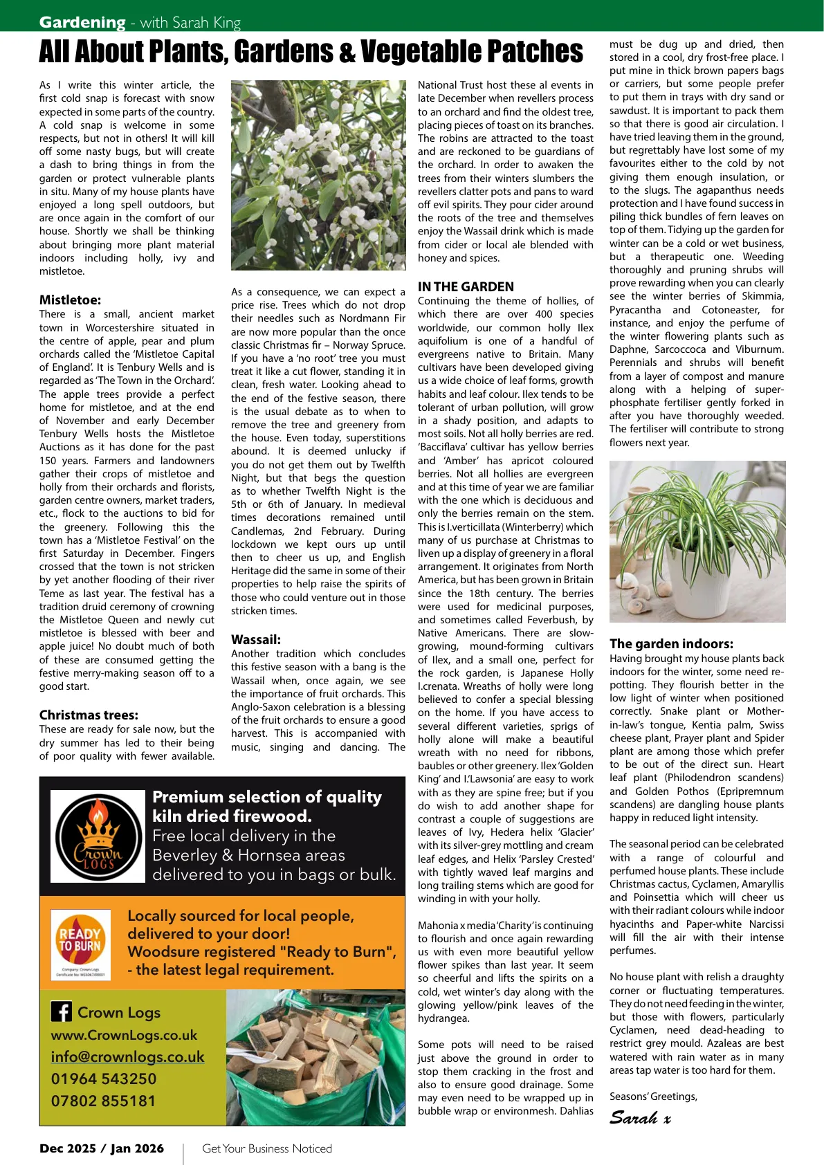 Beverley Magazine — December 2025 — Page 32 of 36