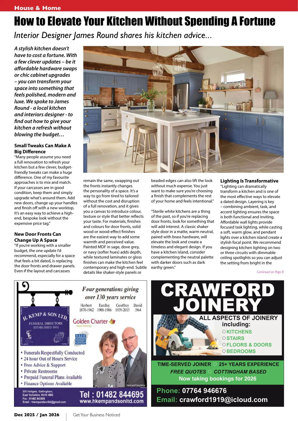 Beverley Magazine — December 2025 — Page 6 of 36