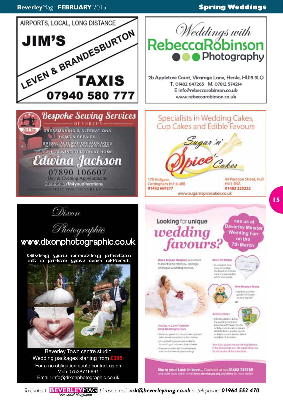 Beverley Magazine — February 2015 — Page 15 of 48