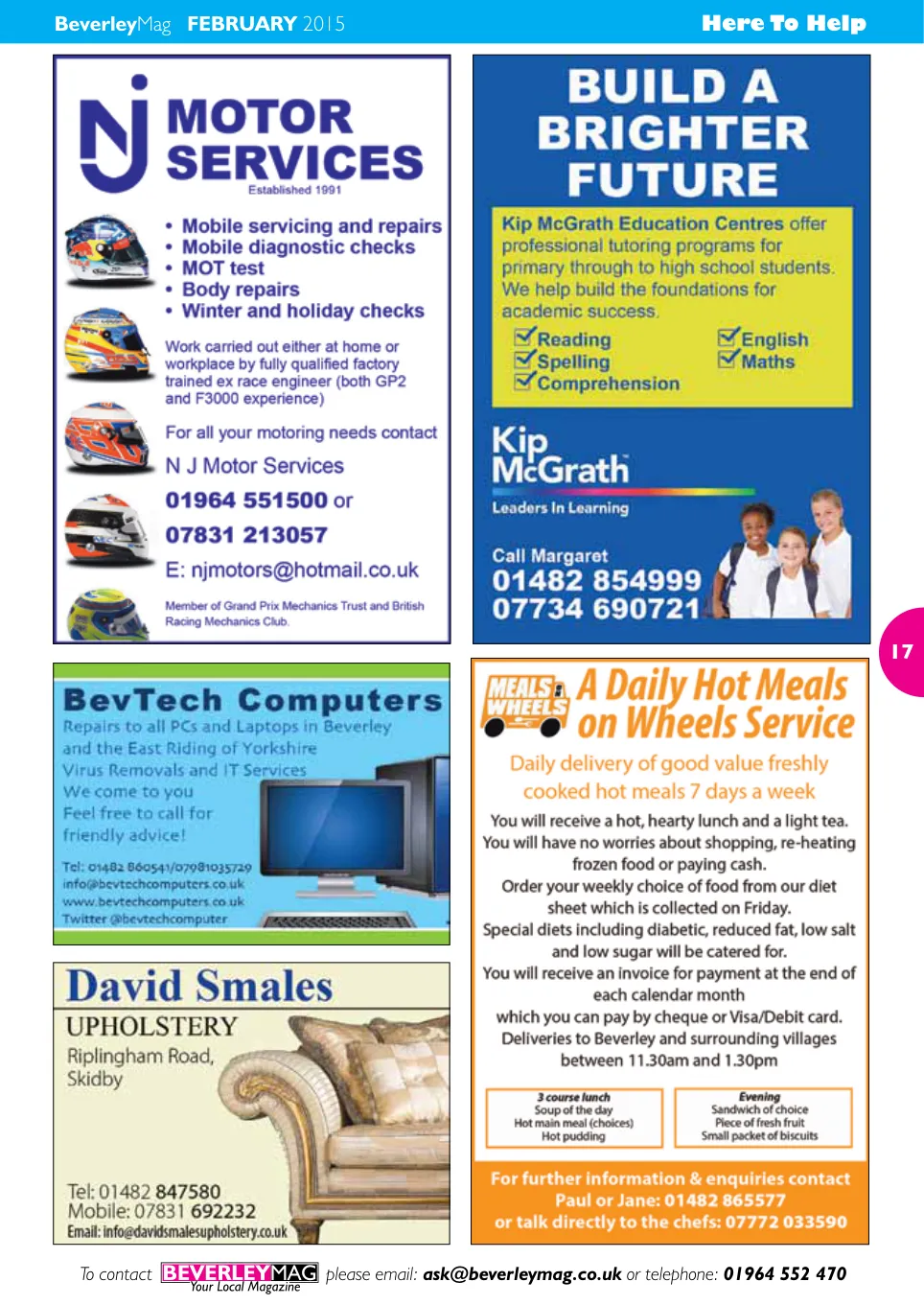 Beverley Magazine — February 2015 — Page 17 of 48