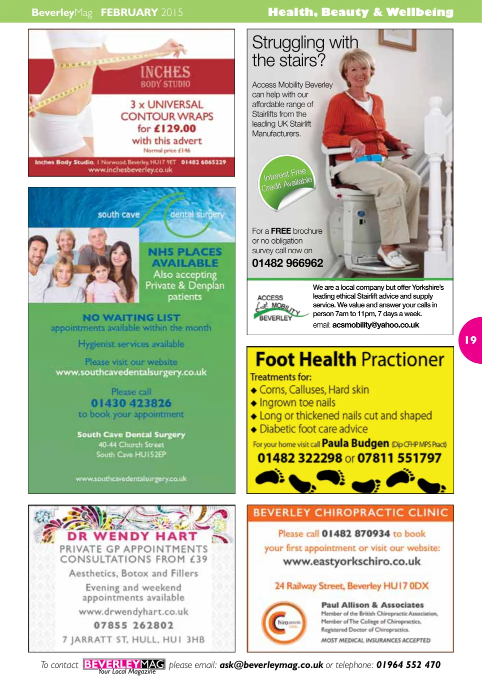 Beverley Magazine — February 2015 — Page 19 of 48