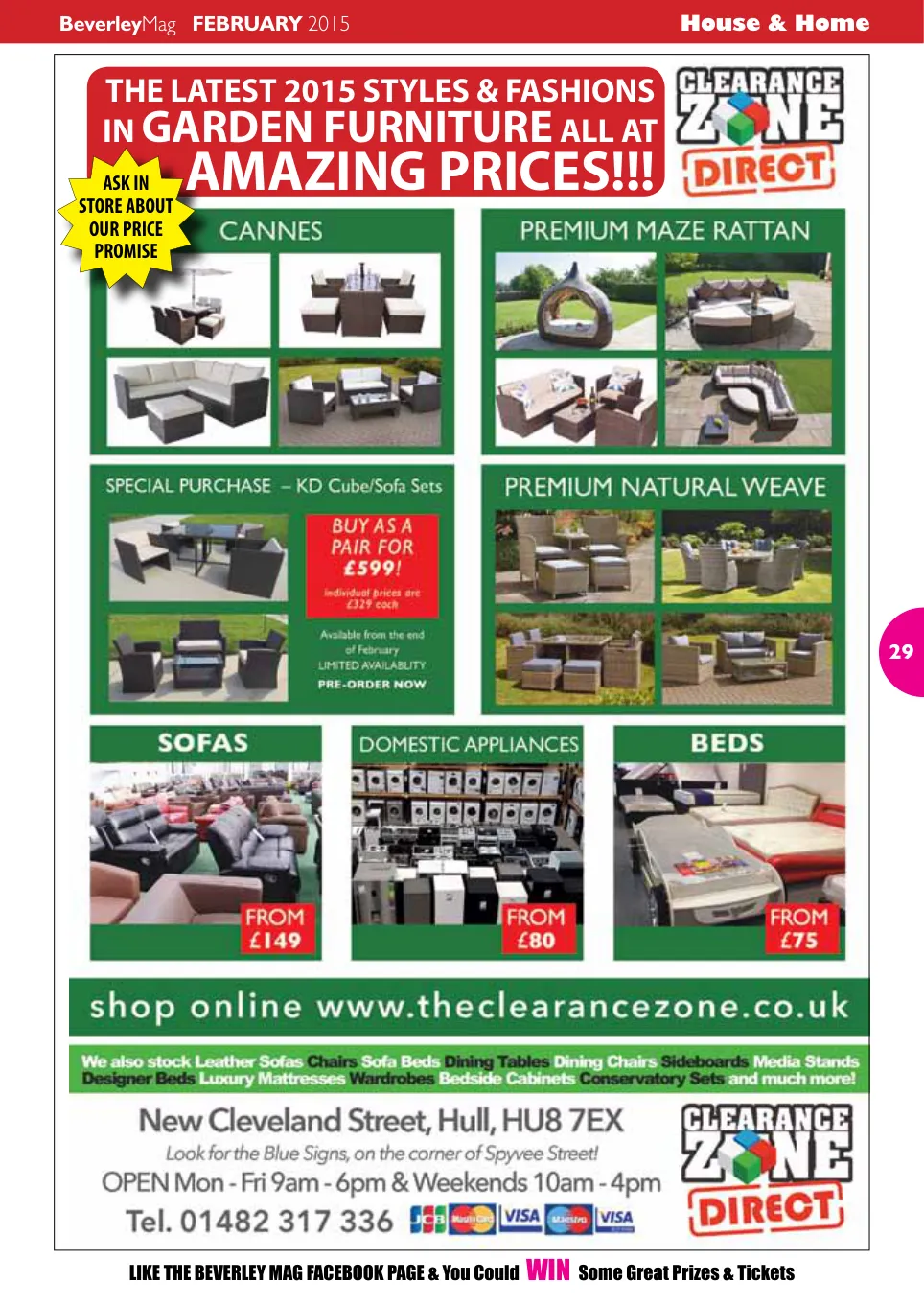 Beverley Magazine — February 2015 — Page 29 of 48