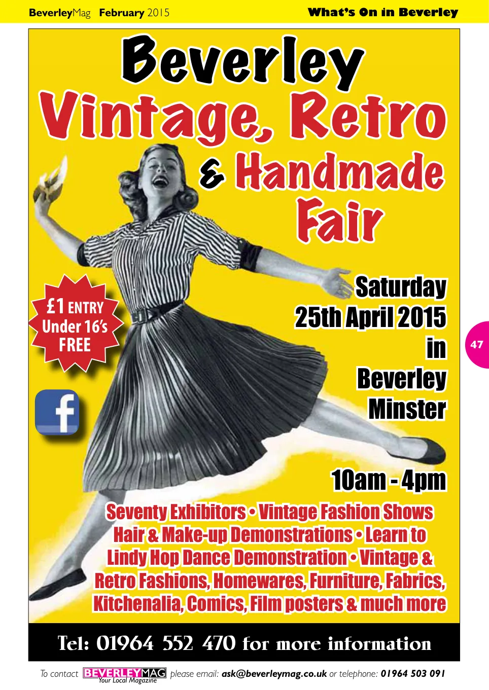 Beverley Magazine — February 2015 — Page 47 of 48