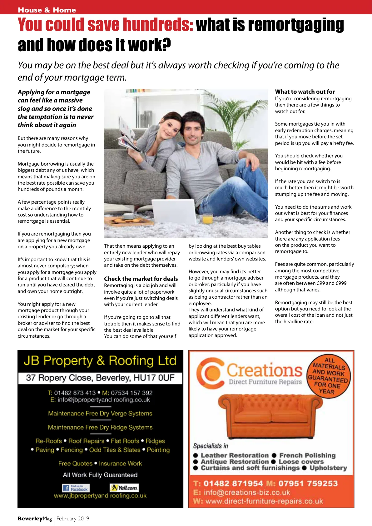 Beverley Magazine — February 2019 — Page 10 of 52