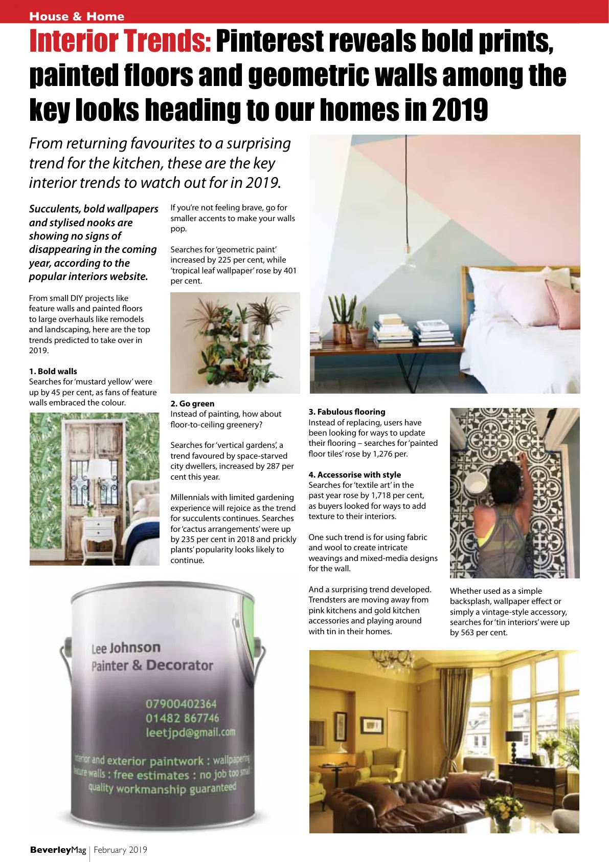 Beverley Magazine — February 2019 — Page 12 of 52