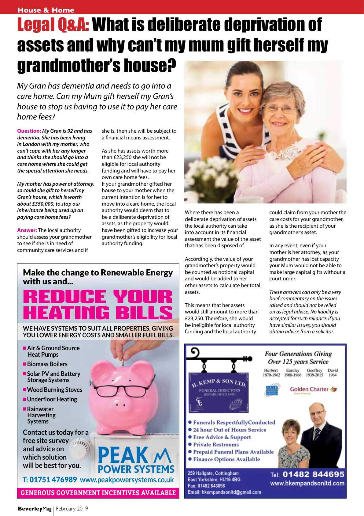 Beverley Magazine — February 2019 — Page 14 of 52