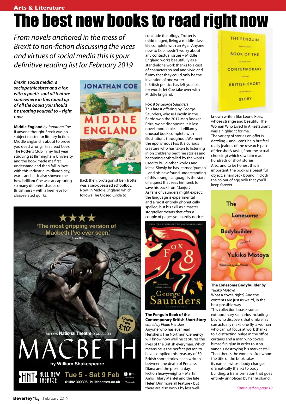 Beverley Magazine — February 2019 — Page 16 of 52