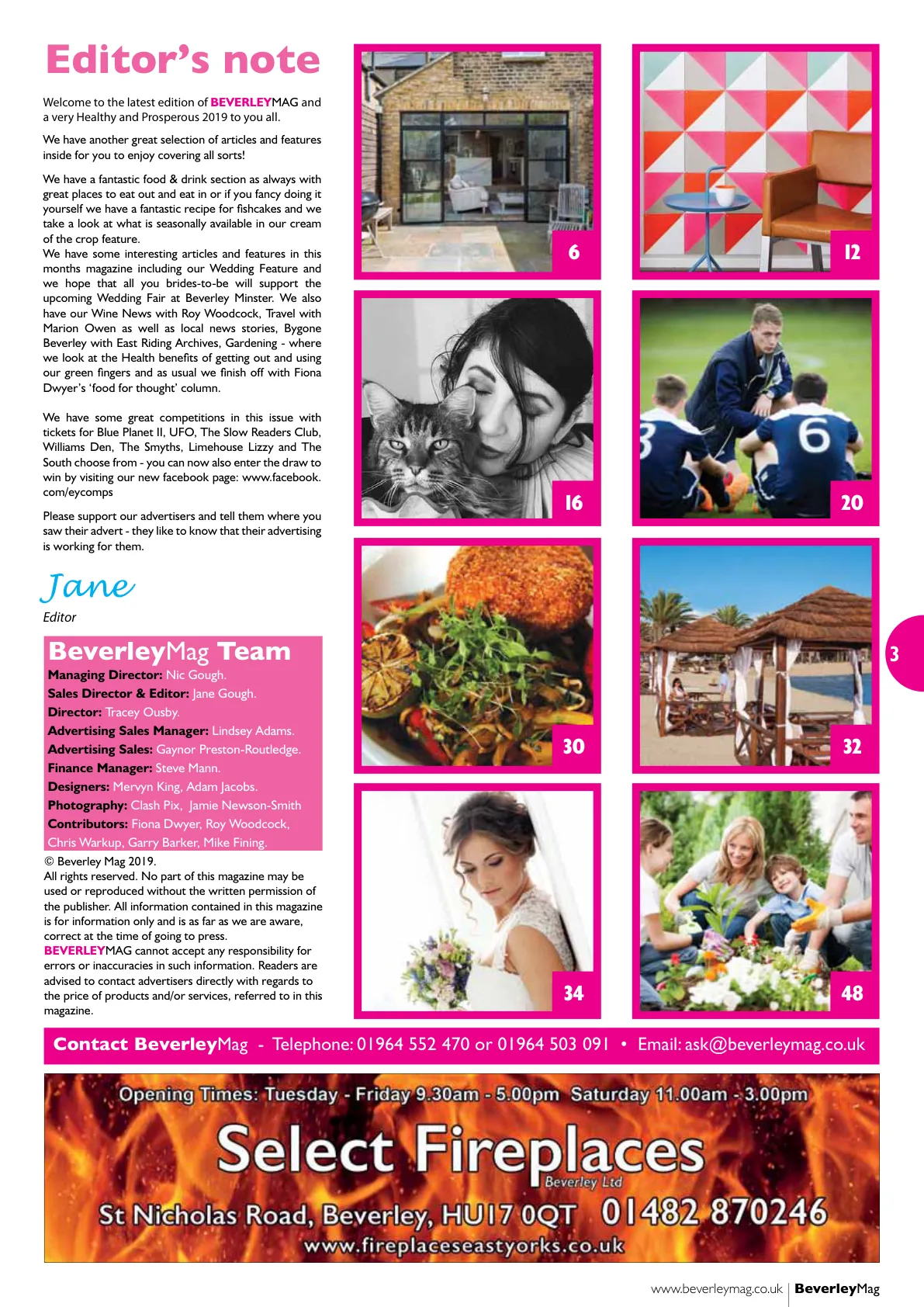 Beverley Magazine — February 2019 — Page 3 of 52