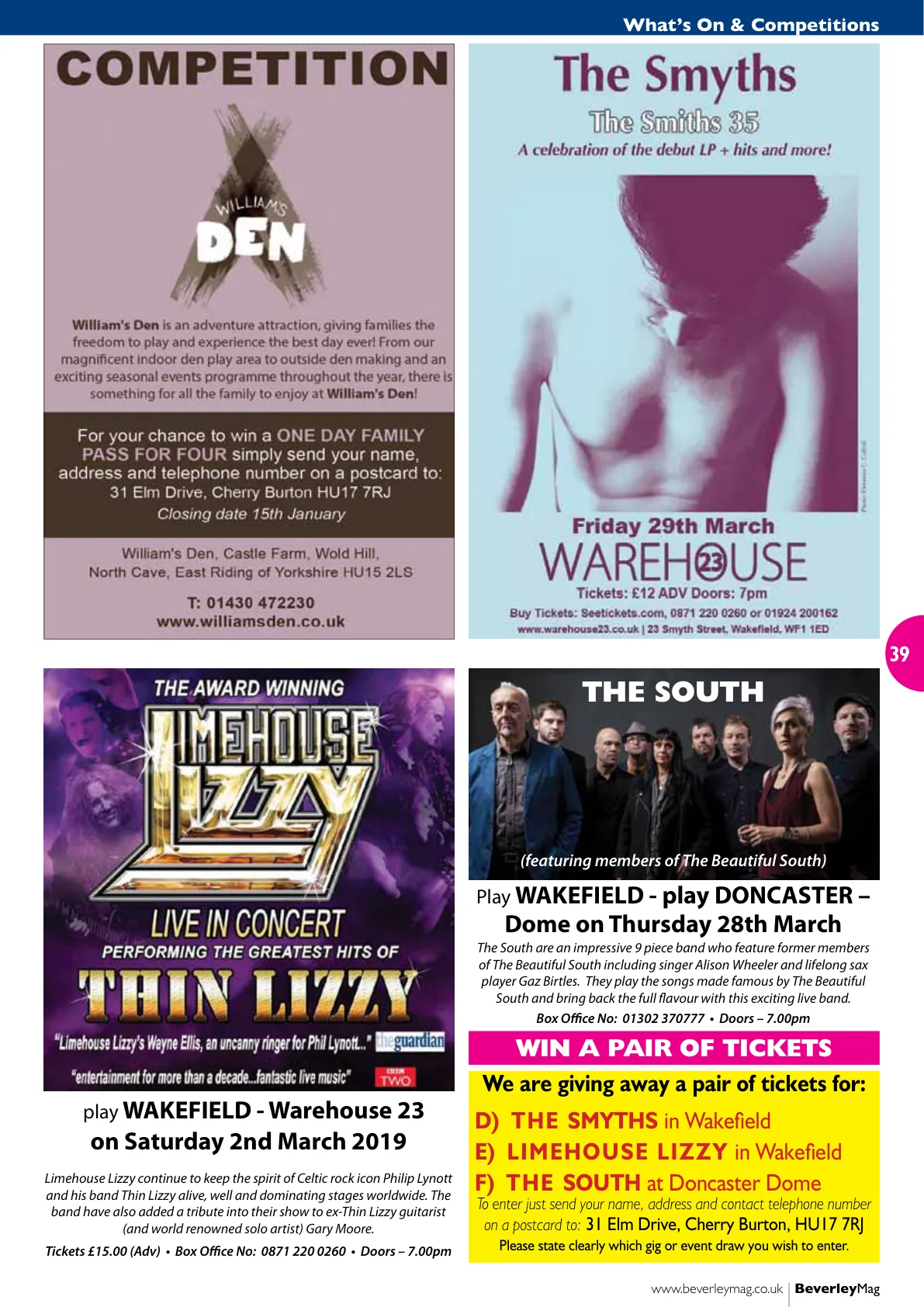 Beverley Magazine — February 2019 — Page 39 of 52