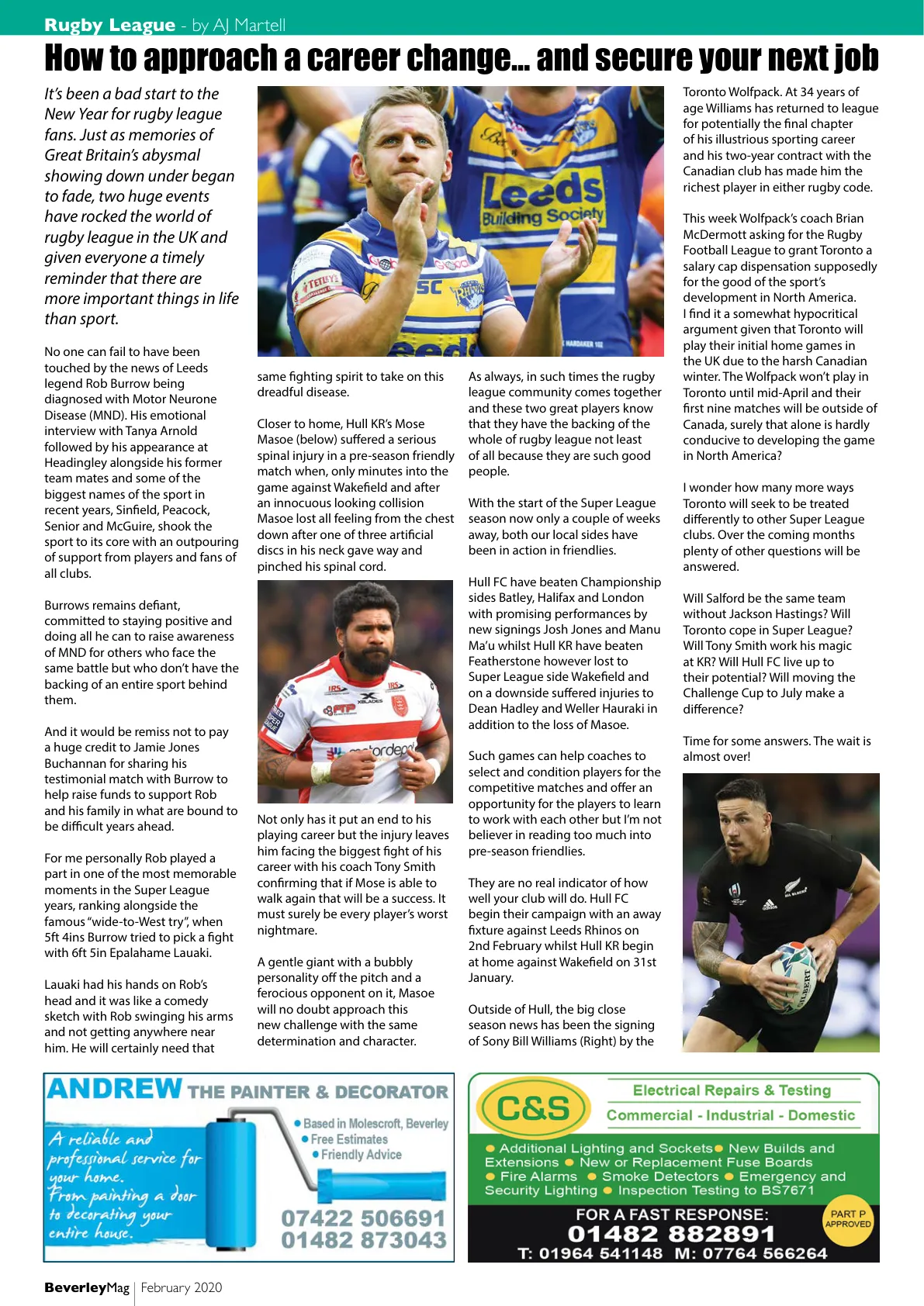 Beverley Magazine — February 2020 — Page 36 of 44