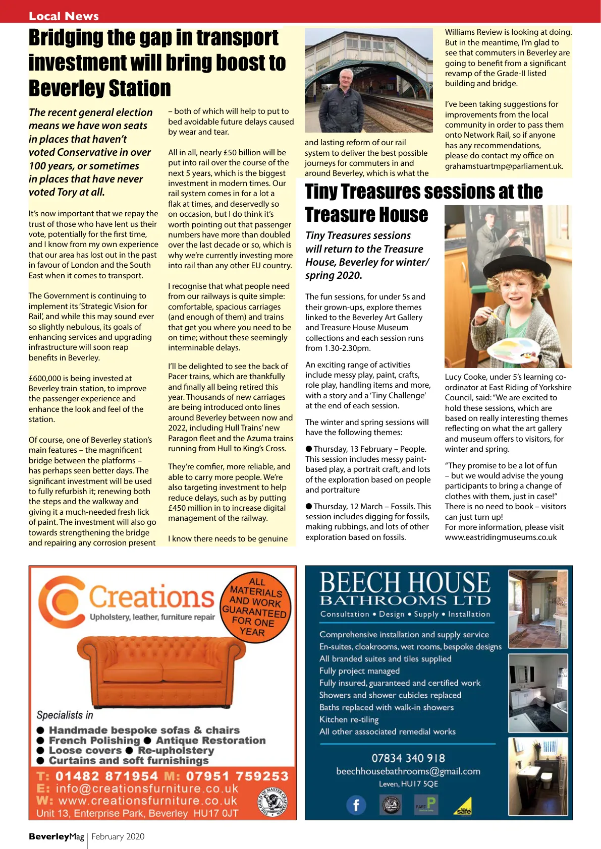 Beverley Magazine — February 2020 — Page 4 of 44