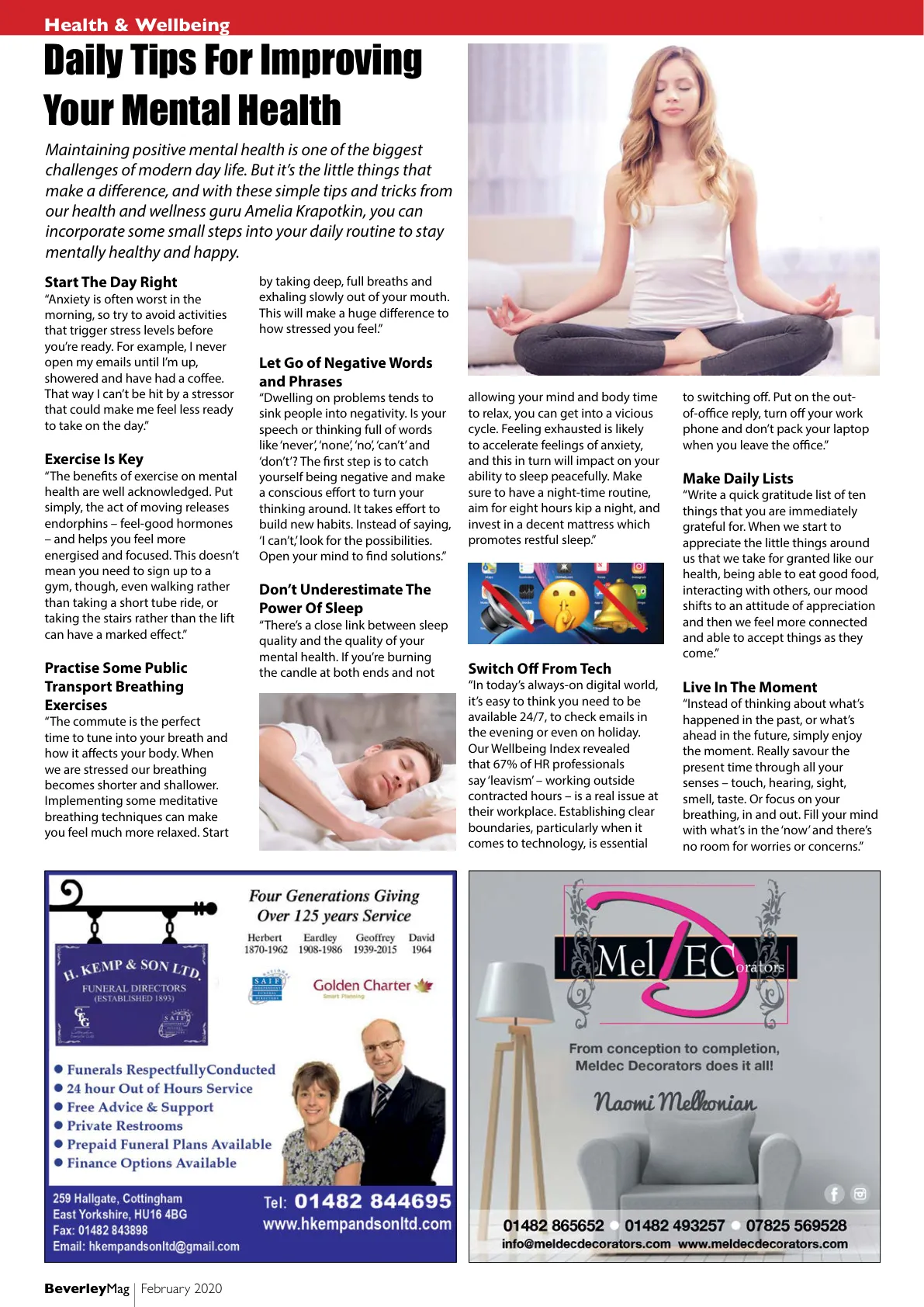 Beverley Magazine — February 2020 — Page 6 of 44