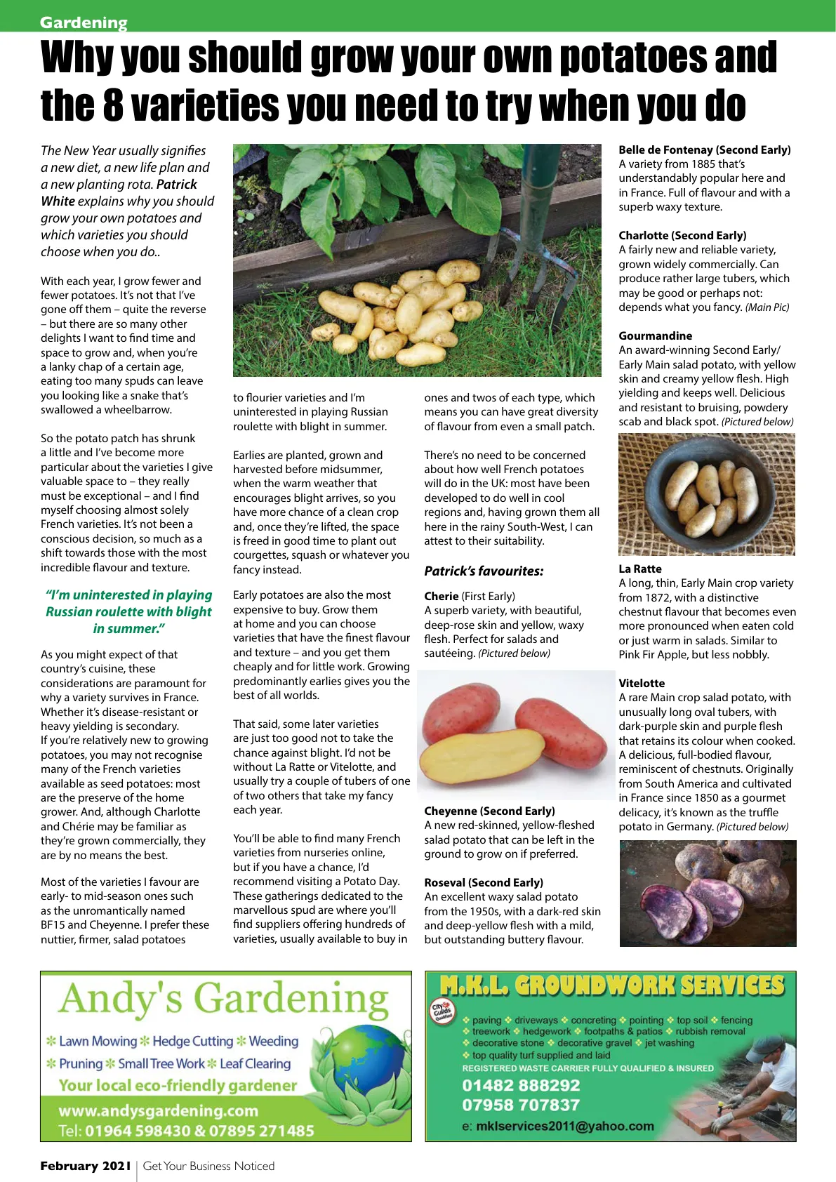 Beverley Magazine — February 2021 — Page 32 of 36