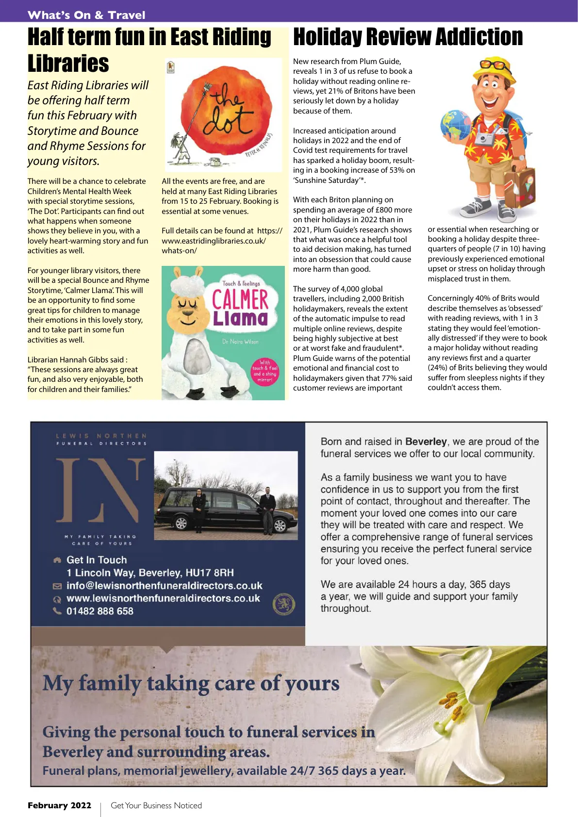 Beverley Magazine — February 2022 — Page 16 of 44