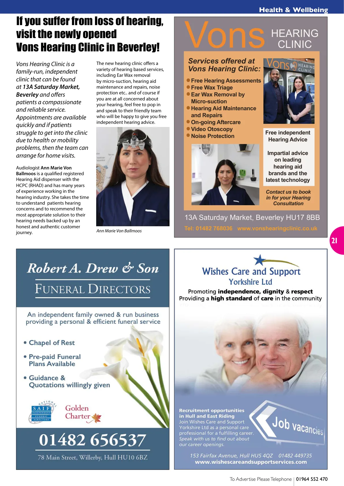 Beverley Magazine — February 2023 — Page 21 of 36