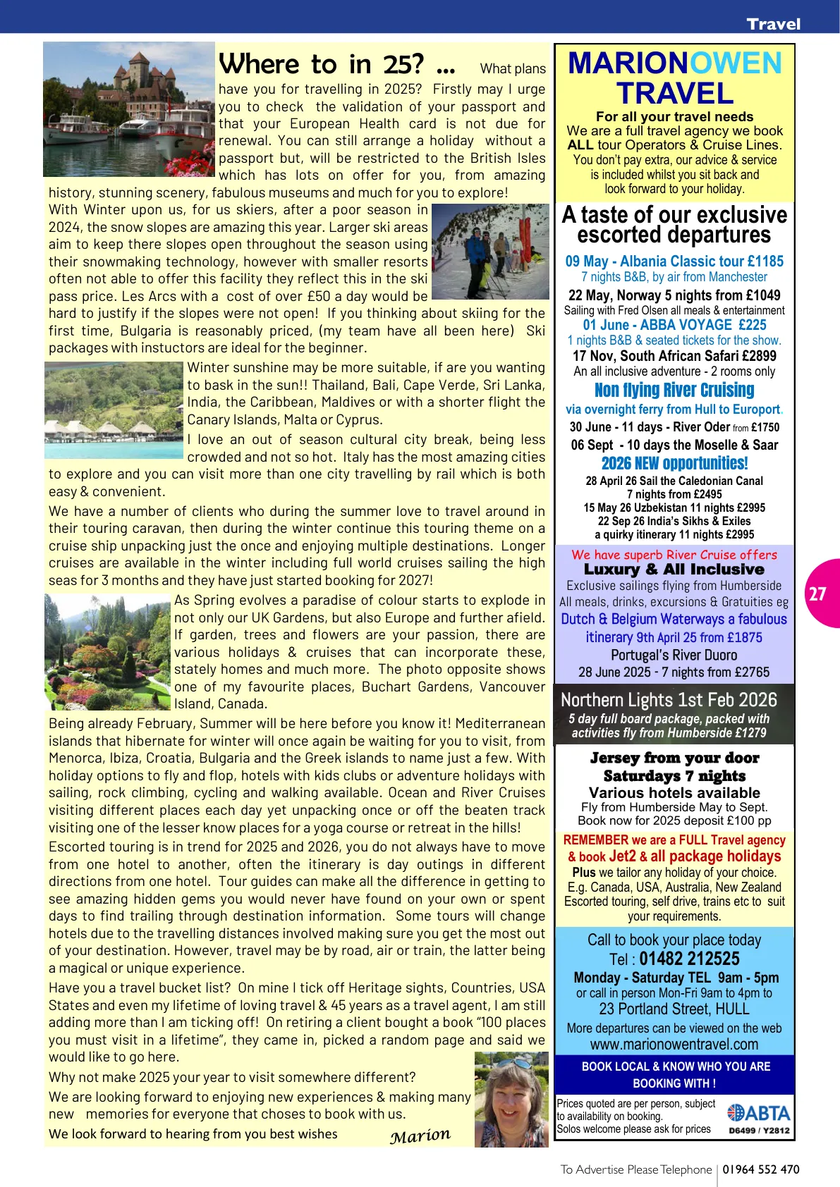 Beverley Magazine — February 2025 — Page 27 of 36