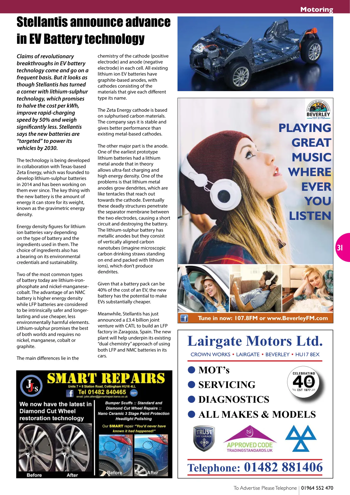 Beverley Magazine — February 2025 — Page 31 of 36