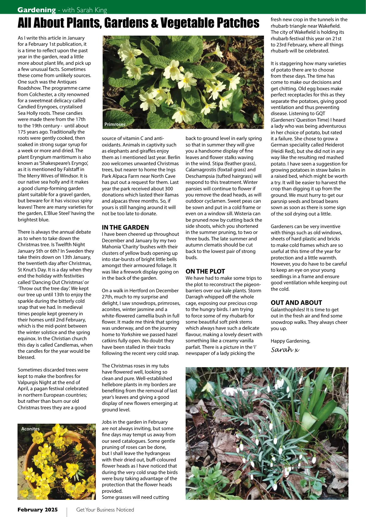 Beverley Magazine — February 2025 — Page 32 of 36