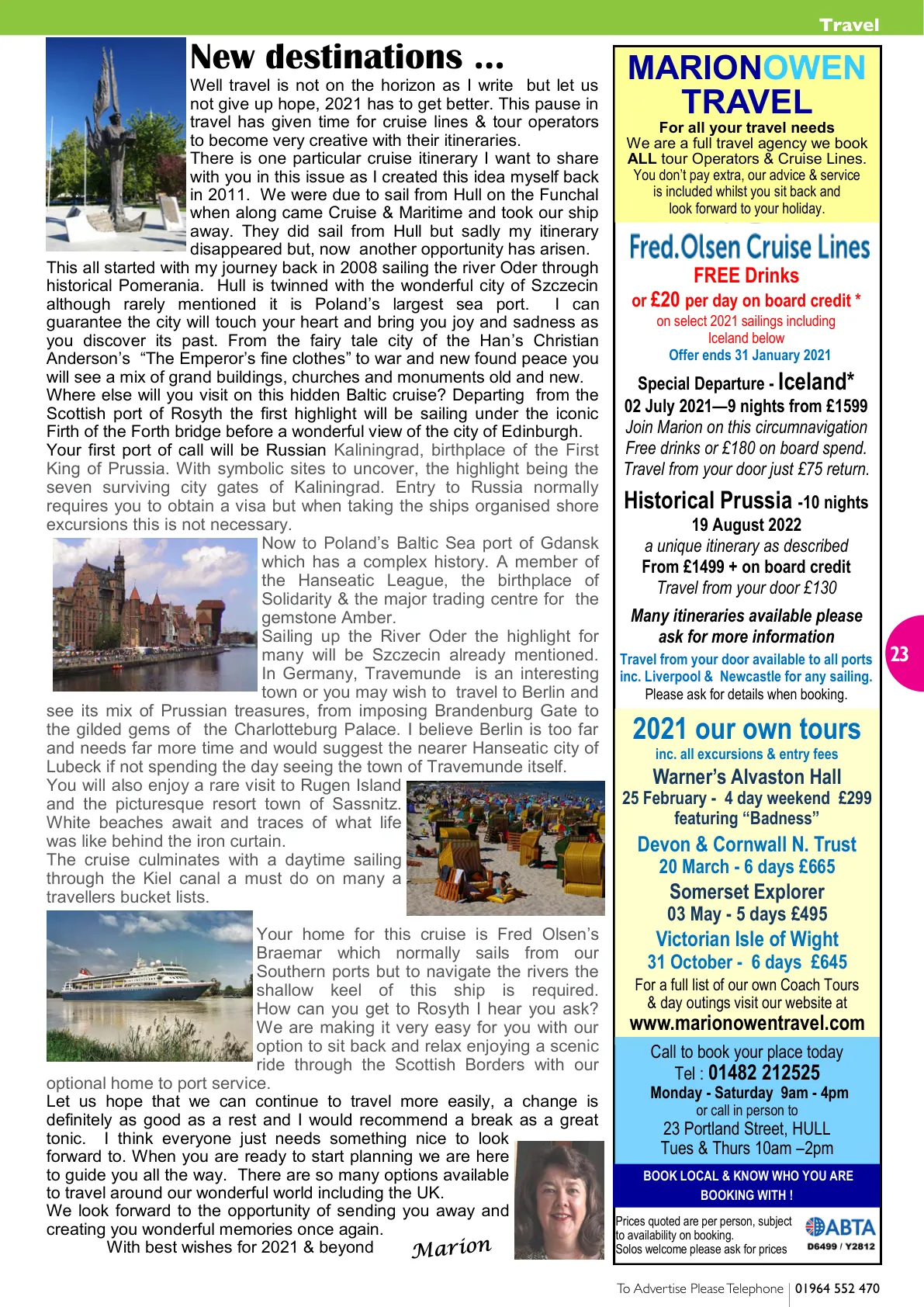 Beverley Magazine — January 2021 — Page 23 of 36