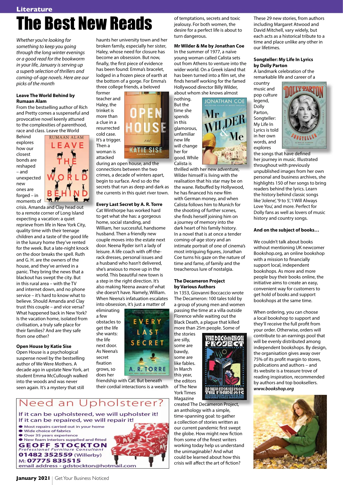 Beverley Magazine — January 2021 — Page 6 of 36