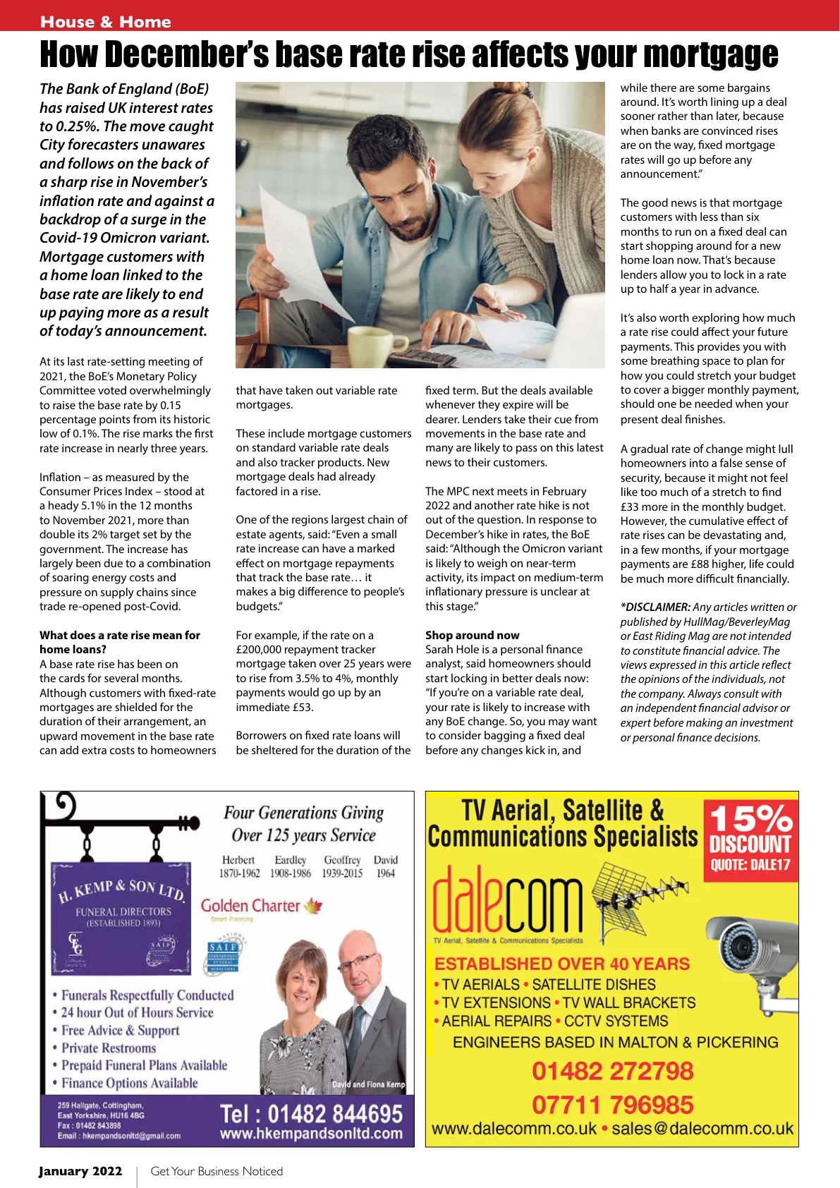 Beverley Magazine — January 2022 — Page 4 of 44