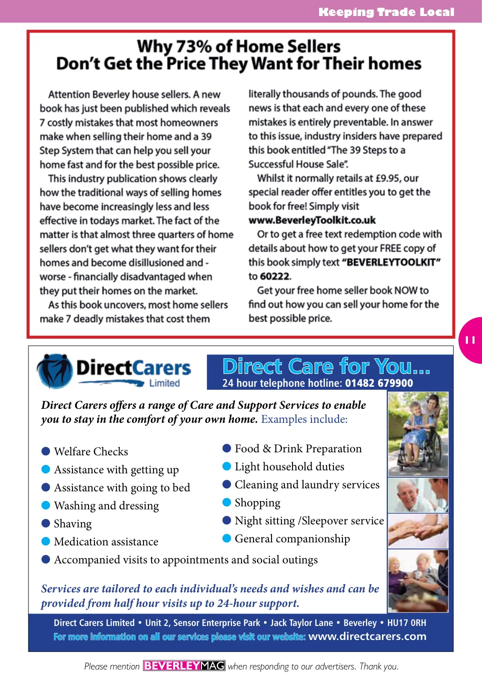 Beverley Magazine — July 2015 — Page 11 of 48