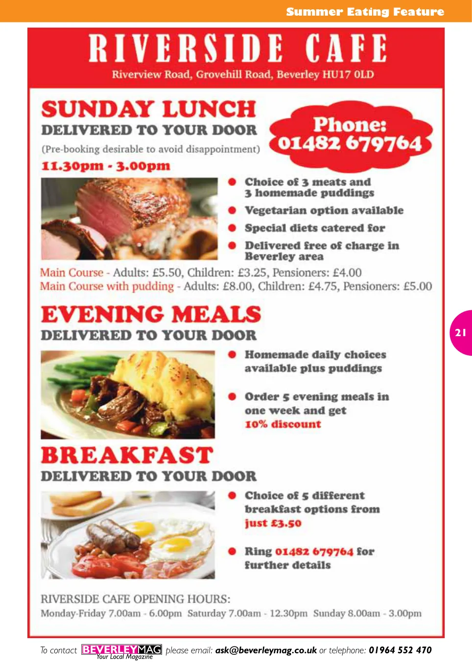 Beverley Magazine — July 2015 — Page 21 of 48