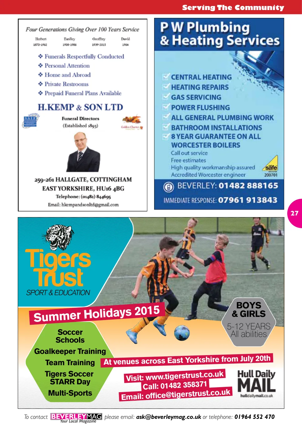 Beverley Magazine — July 2015 — Page 27 of 48