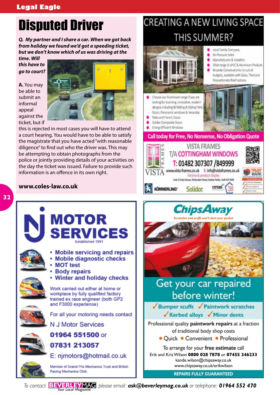 Beverley Magazine — July 2015 — Page 32 of 48