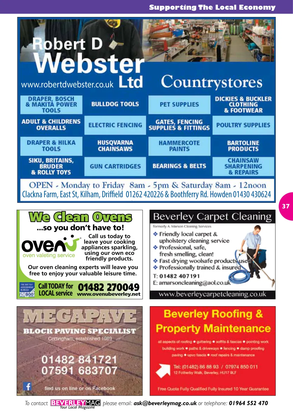 Beverley Magazine — July 2015 — Page 37 of 48