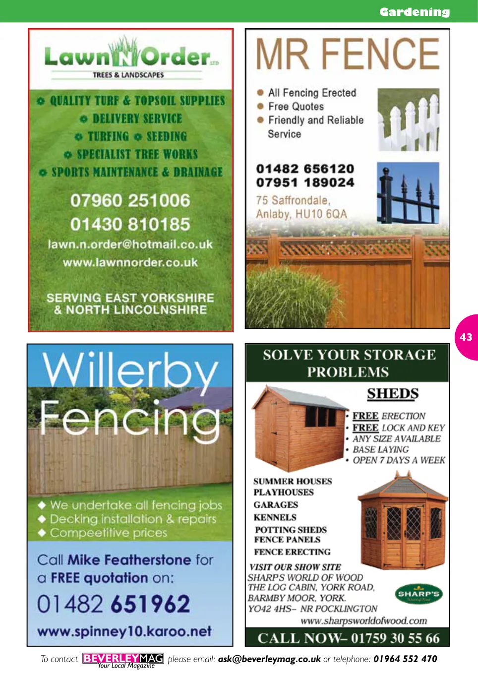 Beverley Magazine — July 2015 — Page 43 of 48