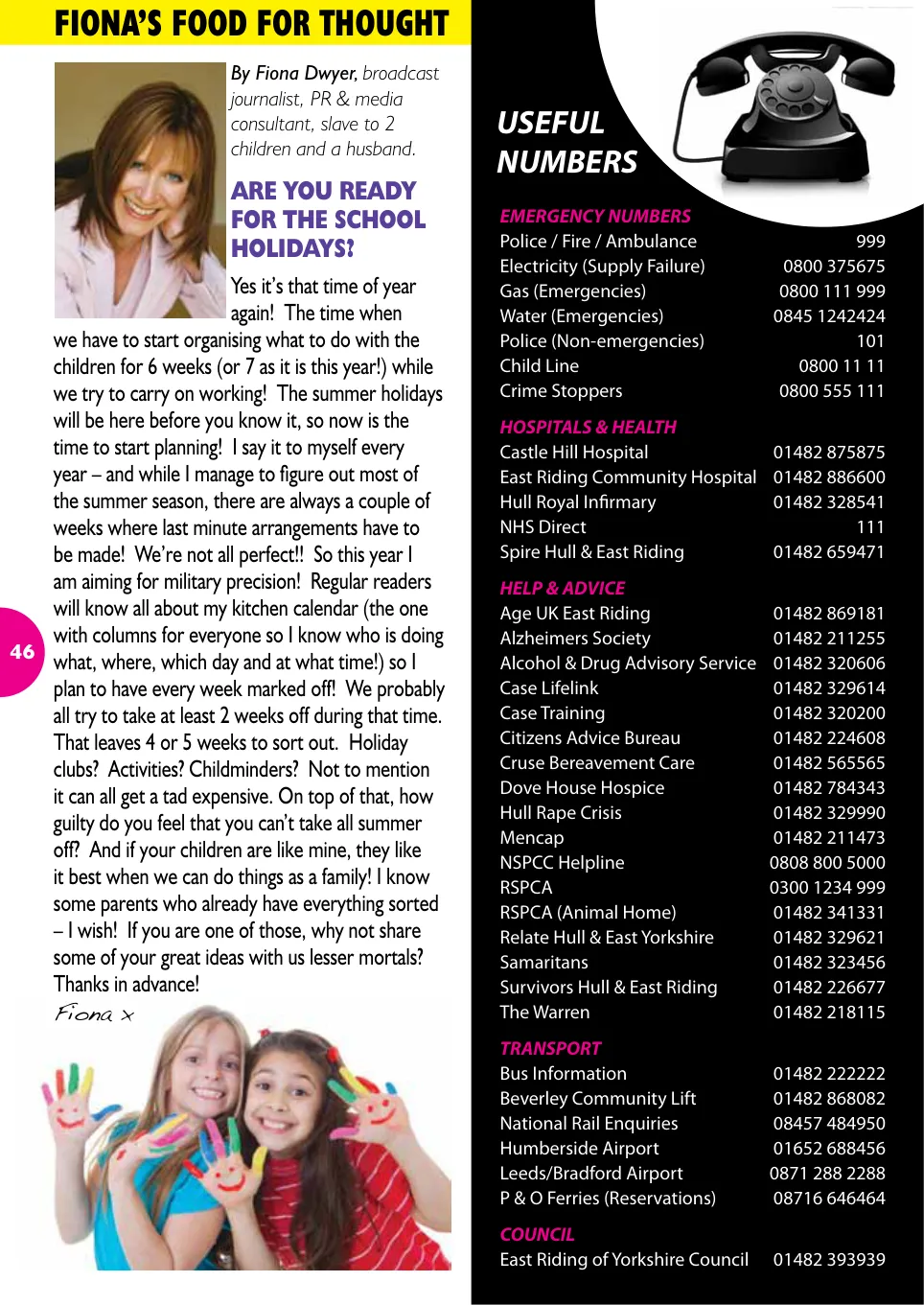 Beverley Magazine — July 2015 — Page 46 of 48