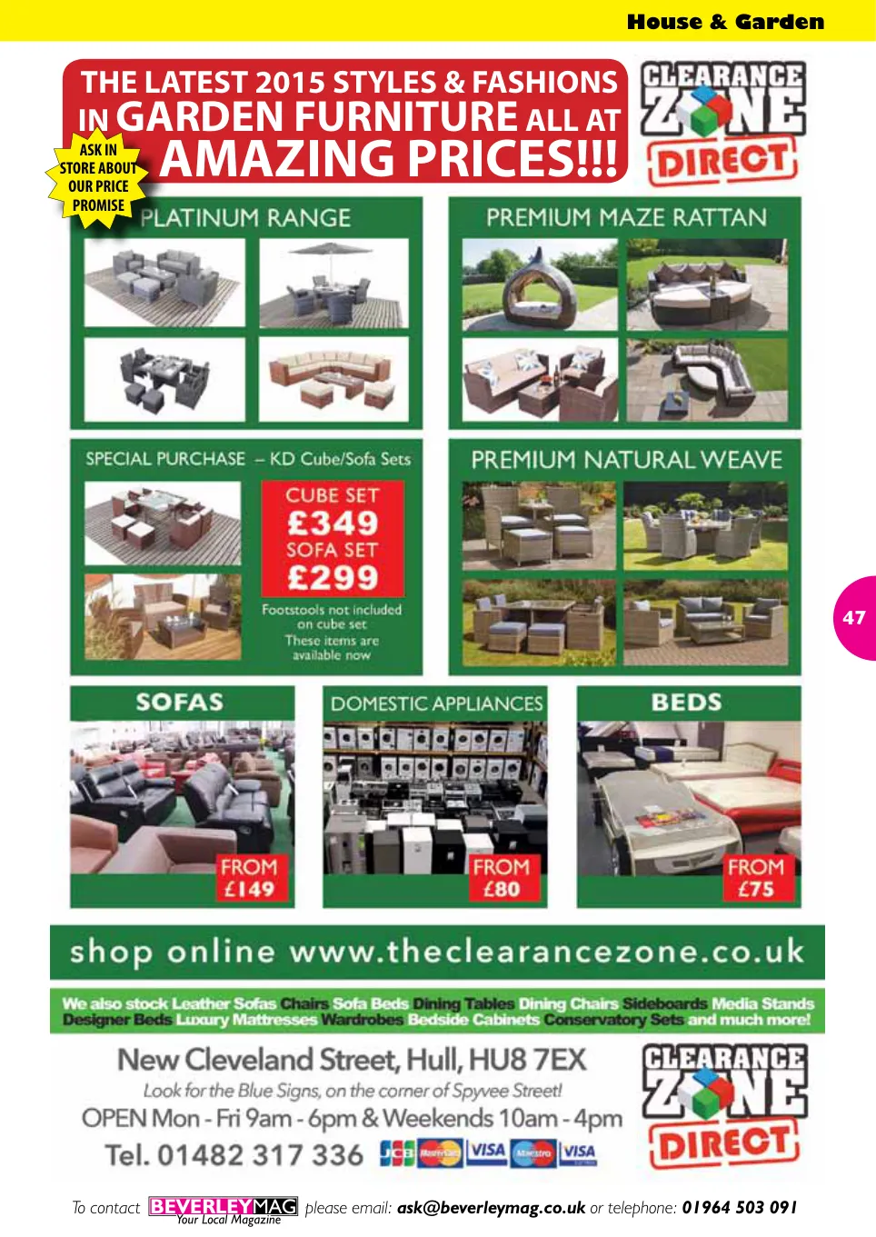 Beverley Magazine — July 2015 — Page 47 of 48