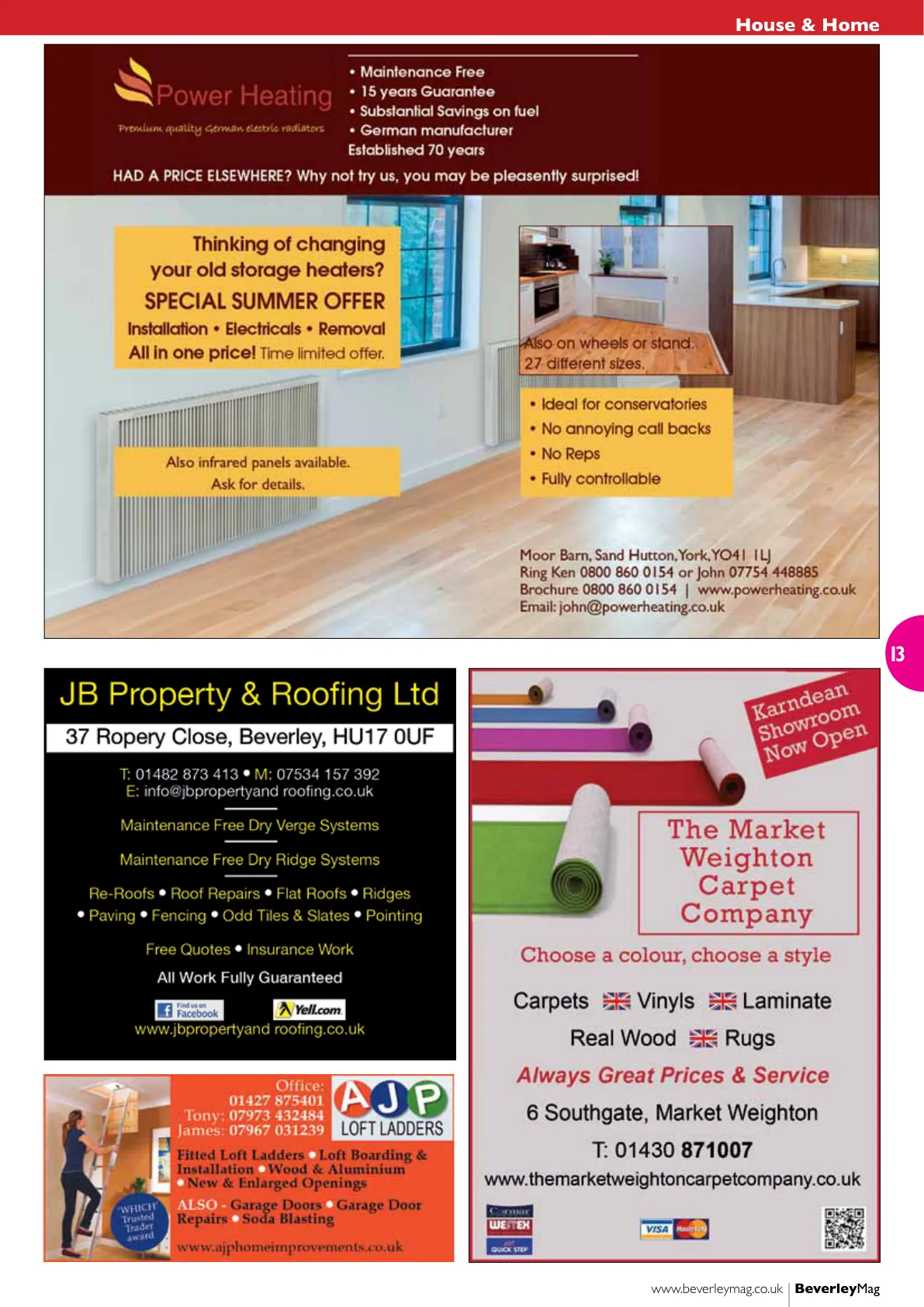 Beverley Magazine — July 2017 — Page 13 of 36