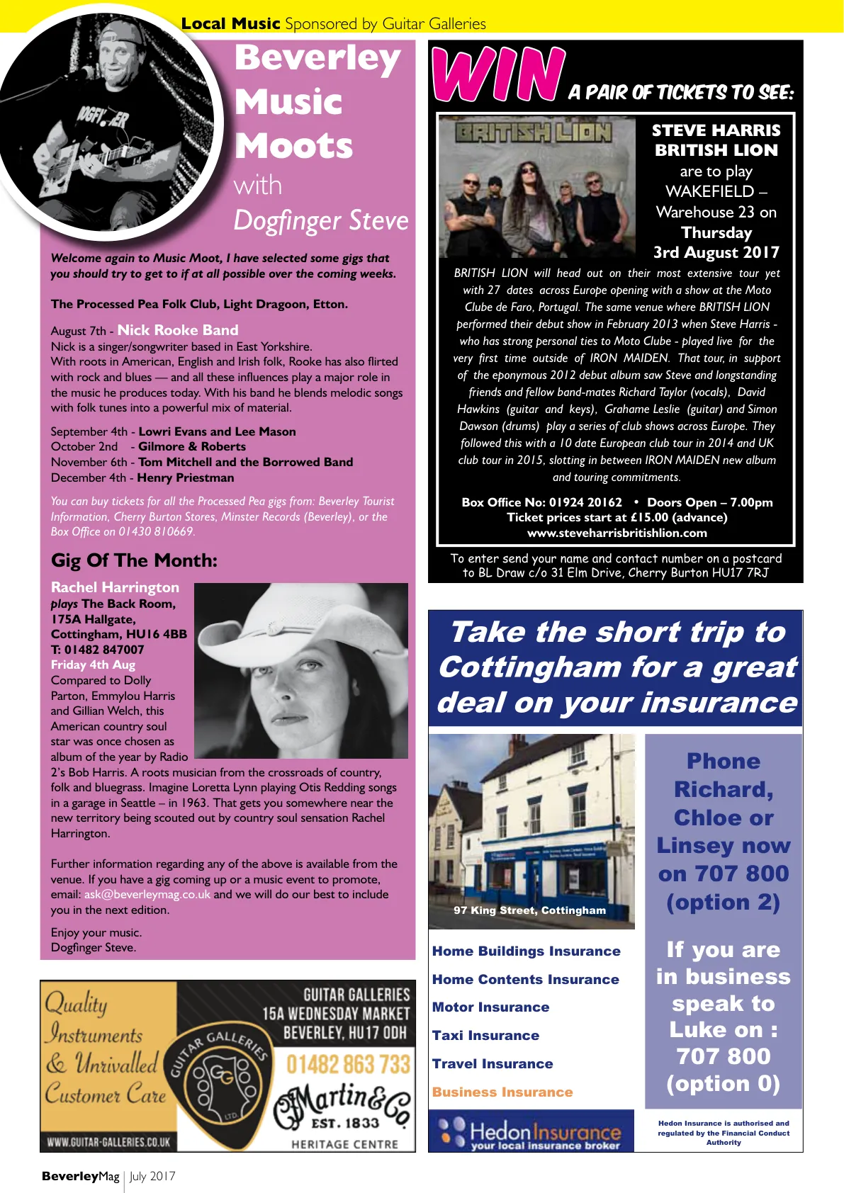 Beverley Magazine — July 2017 — Page 14 of 36