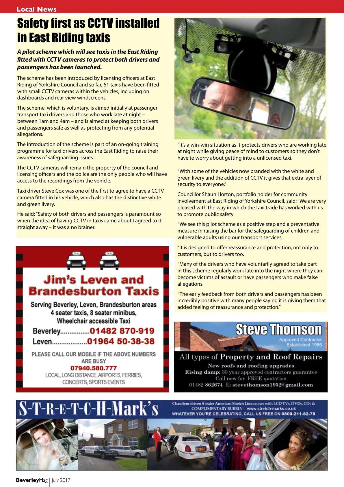 Beverley Magazine — July 2017 — Page 16 of 36