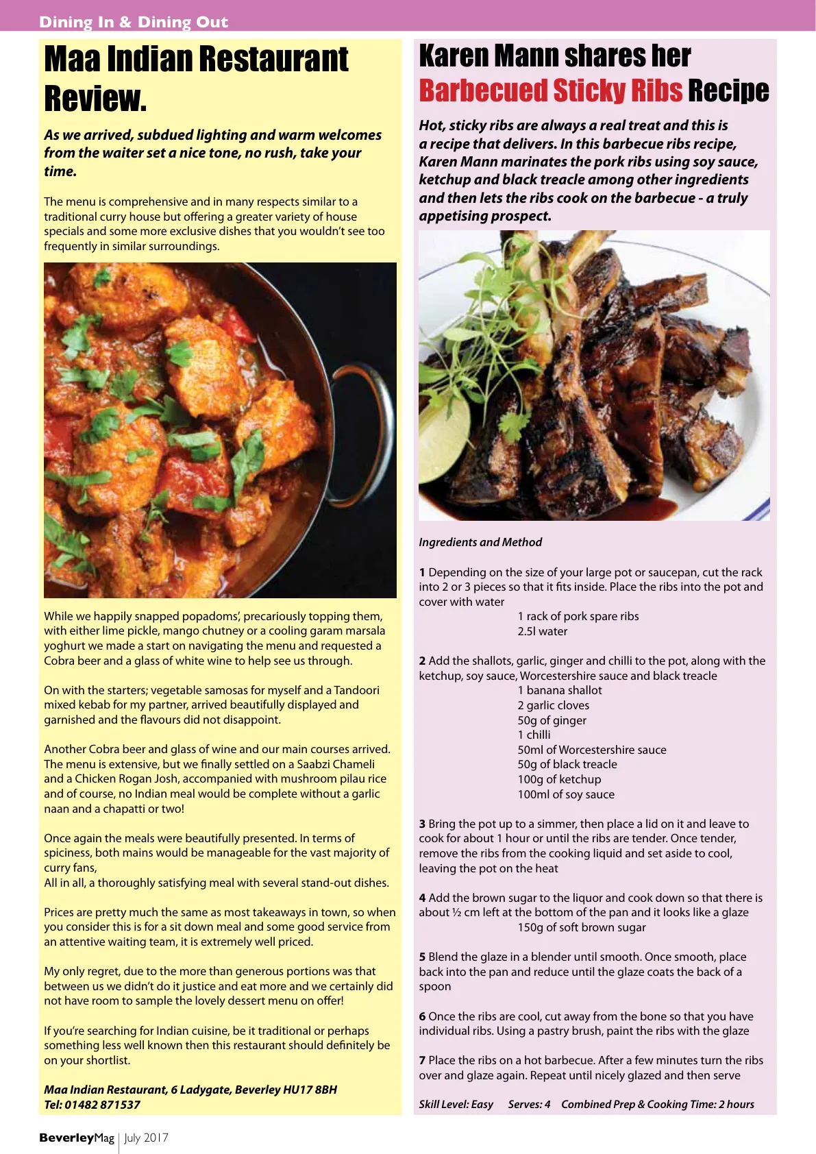 Beverley Magazine — July 2017 — Page 18 of 36