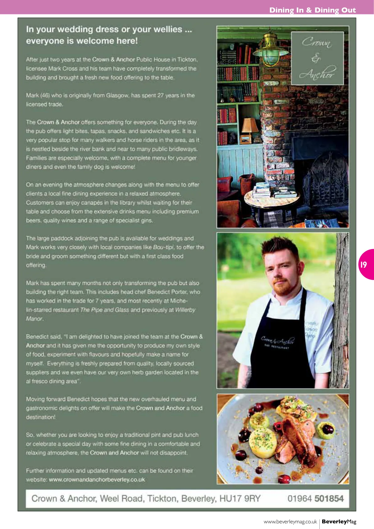 Beverley Magazine — July 2017 — Page 19 of 36
