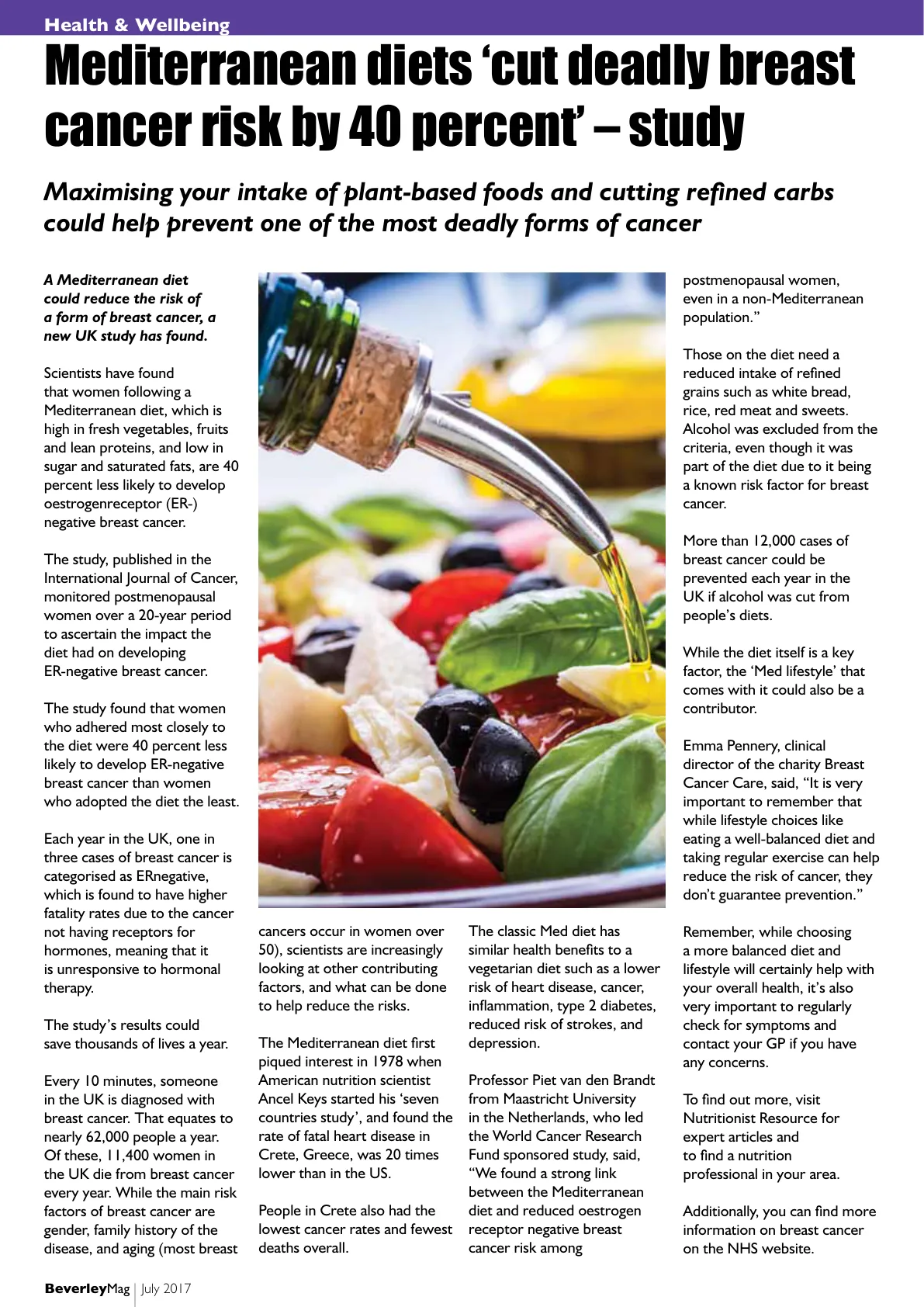 Beverley Magazine — July 2017 — Page 30 of 36