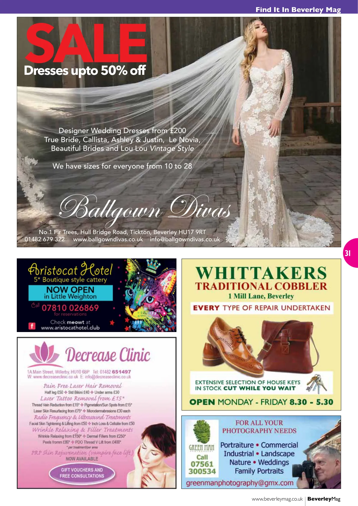 Beverley Magazine — July 2017 — Page 31 of 36