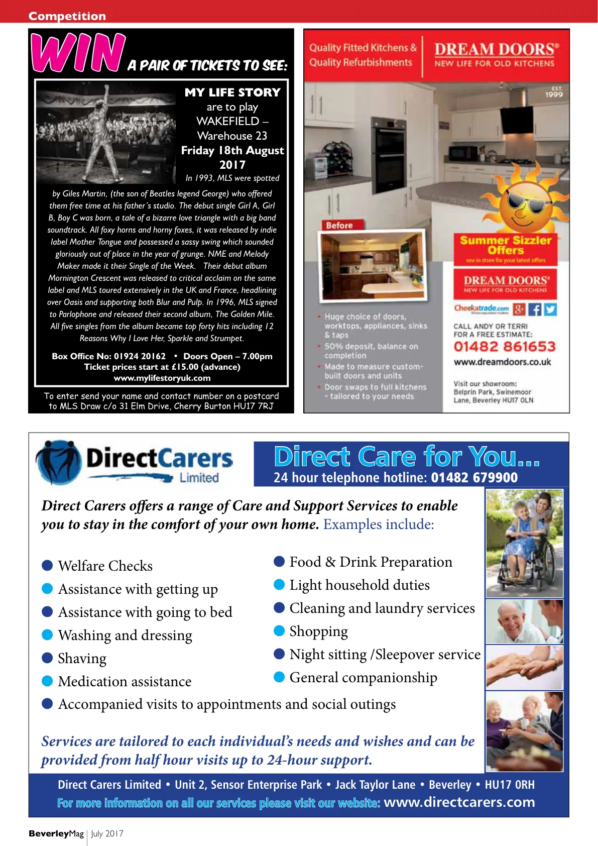 Beverley Magazine — July 2017 — Page 4 of 36