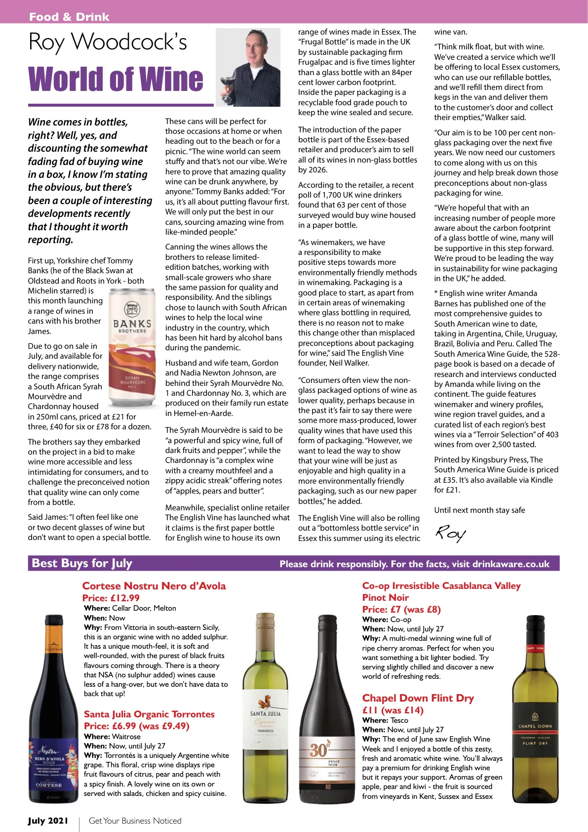 Beverley Magazine — July 2021 — Page 20 of 44