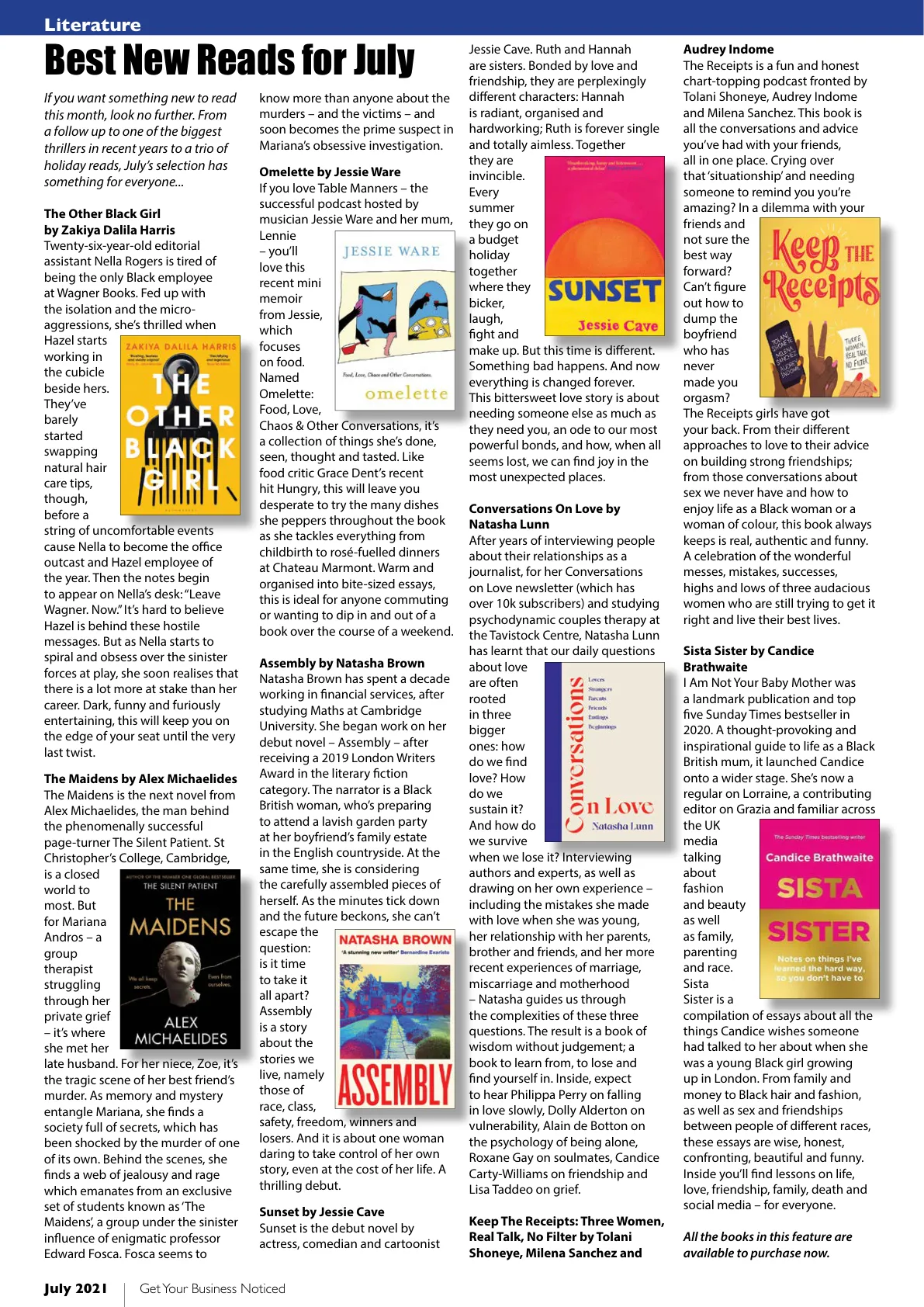 Beverley Magazine — July 2021 — Page 32 of 44